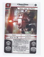 Imperial Assault: Q3 2017 General Weiss promo card kit prize